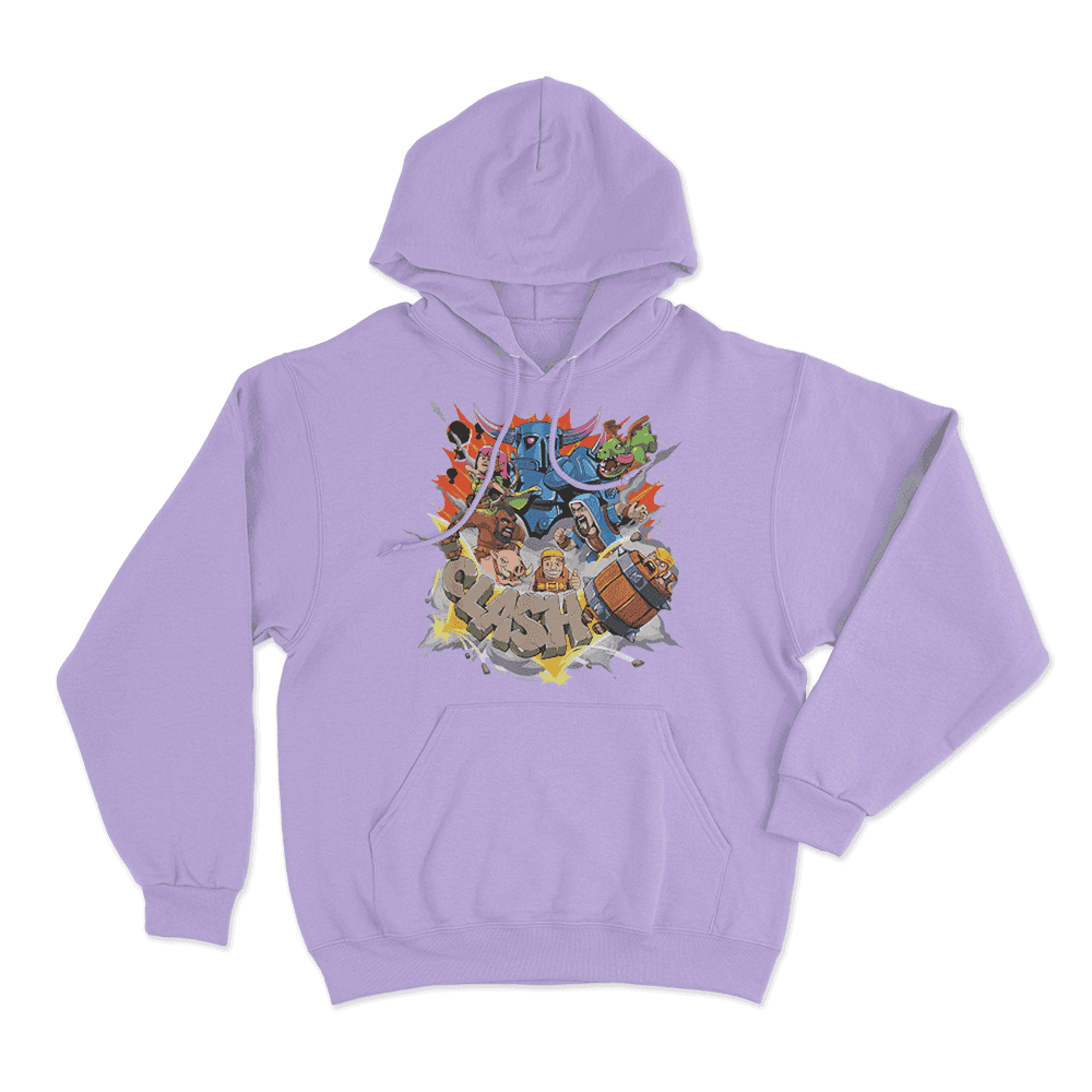 Clash Royale Hoodie Purple Clash Royale Hoodie Purple