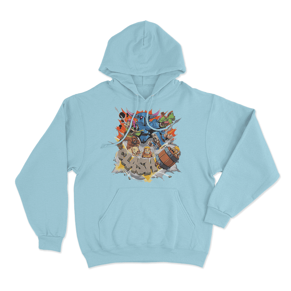 Clash Royale Hoodie Sky Blue Clash Royale Hoodie Sky Blue