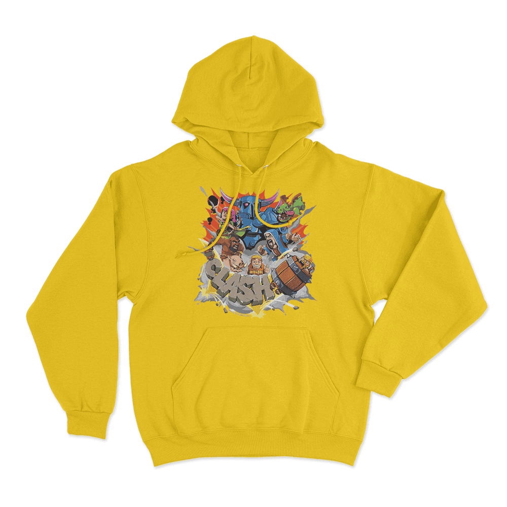 Clash Royale Hoodie Yellow Clash Royale Hoodie Yellow