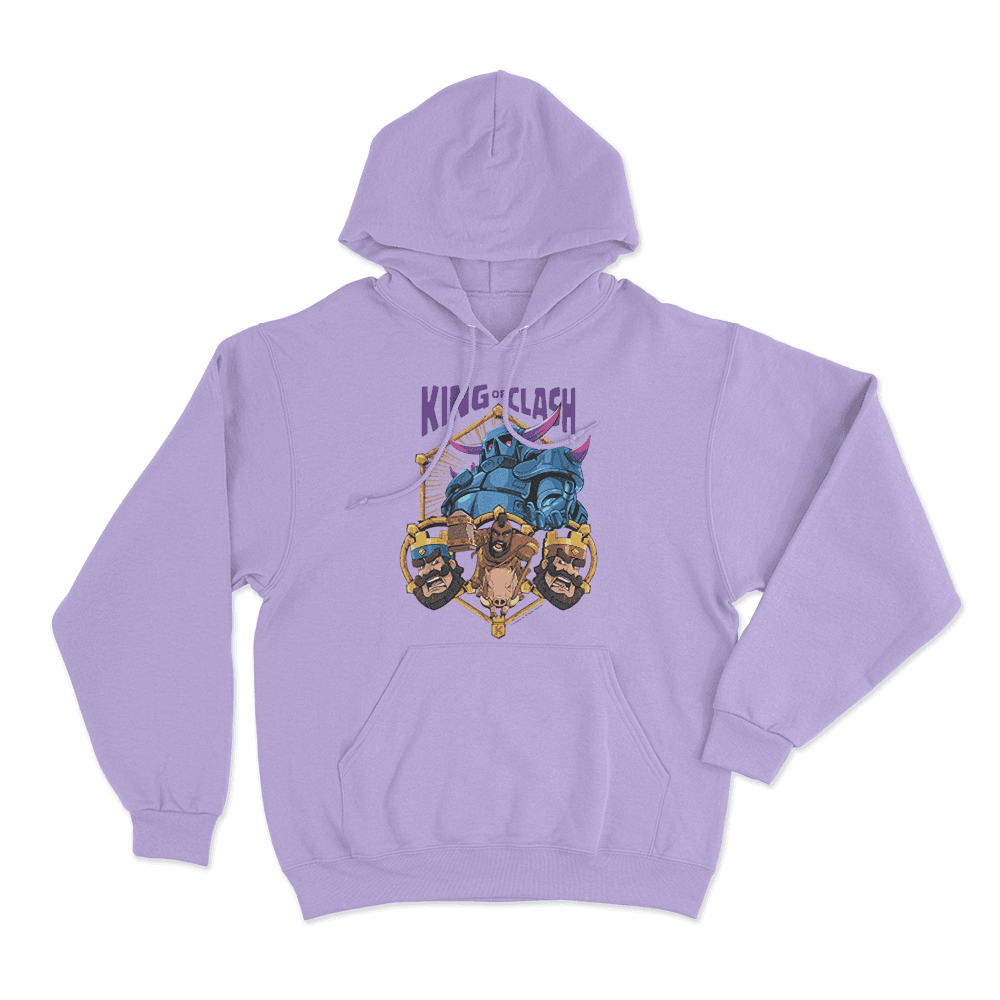 King of Clash Hoodie Purple King of Clash Hoodie Purple