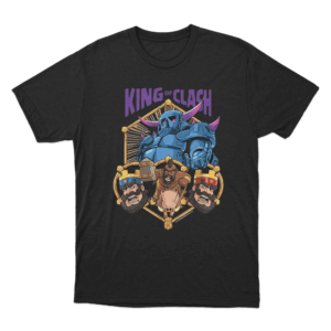 King of Clash T Shirt Black