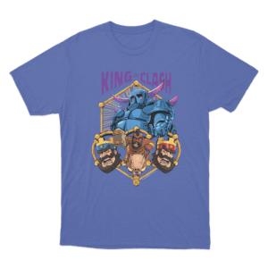 King of Clash T Shirt Blue